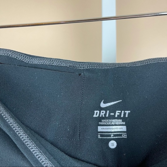 Nike Oregon Women’s Small Stripe Print Leggings Fitness Gym Workout Yoga - Picture 4 of 7